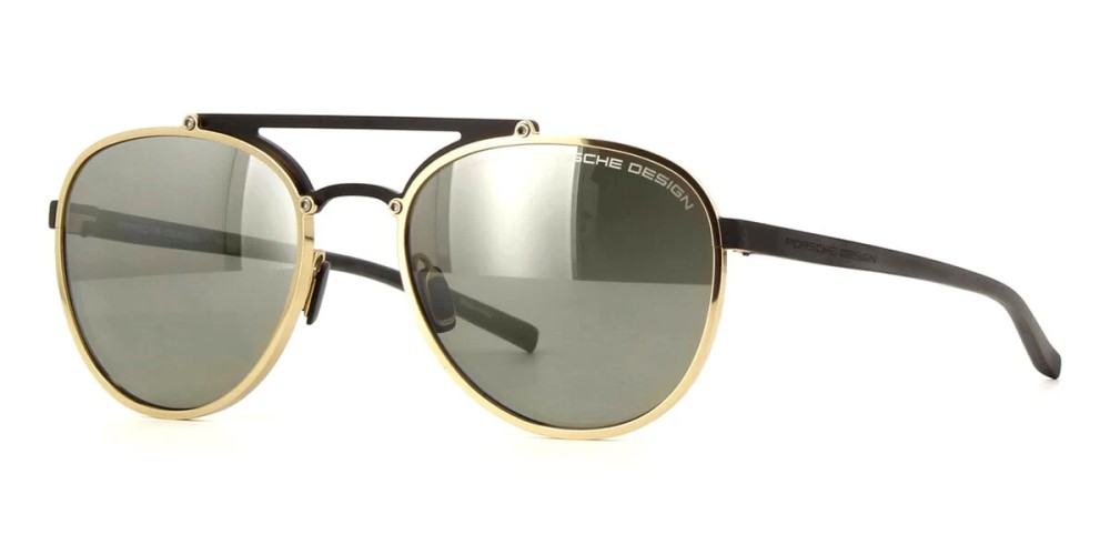 Porsche Design P8972 - B - 55 Napszemüvegek Arany,Fekete Kerek