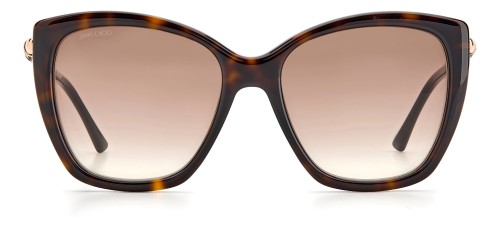 Jimmy Choo ROSE/S - 086HA - 55 Napszemüvegek Havana Cat Eye (Macskaszem)
