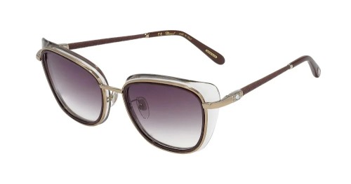 Chopard SCHD40S - 08FE - 56 Napszemüvegek Arany,Barna Szögletes