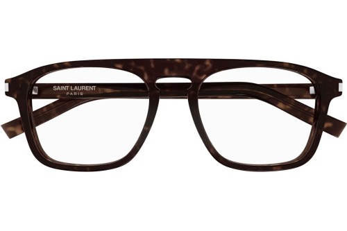 Saint Laurent SL157 - 007 - 52 Optikai keretek Dark Havanna Pilóta (Aviator)