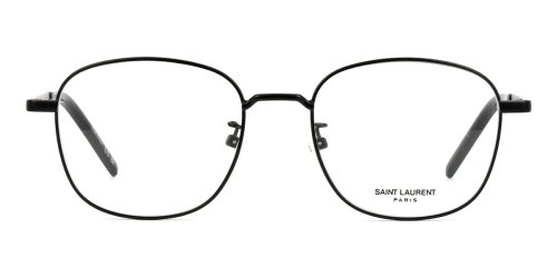 Saint Laurent SL682/F - 002 - 53 Optikai keretek Fekete Pillow (Lekerekített)