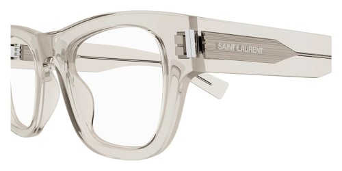 Saint Laurent SL698 - 004 - 50 Optikai keretek Átlátszó Szögletes