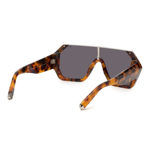 Philipp Plein SPP047 HEXAGON CAMOU - 0728 Napszemüvegek Havanna Flat Top (Felül egyenes)