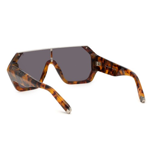 Philipp Plein SPP047 HEXAGON CAMOU - 0728 Napszemüvegek Havanna Flat Top (Felül egyenes)