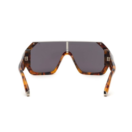 Philipp Plein SPP047 HEXAGON CAMOU - 0728 Napszemüvegek Havanna Flat Top (Felül egyenes)