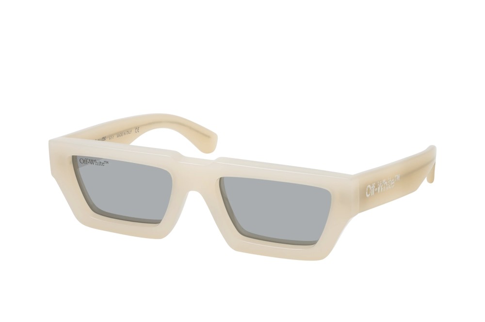 Off-White OERI010 MARFA - 6172 - 52 Napszemüvegek Csontfehér Szögletes
