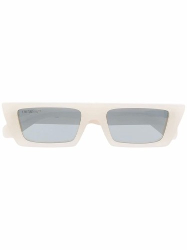 Off-White OERI010 MARFA - 6172 - 52 Napszemüvegek Csontfehér Szögletes
