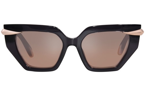 Roberto Cavalli SRC001 - 705X - 54 Napszemüvegek Fekete, Rózsaarany Cat Eye (Macskaszem)