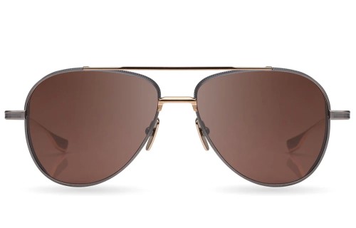 Dita SUBSYSTEM DTS141-A - 03 - 58 Napszemüvegek Arany,Szürke Pilóta (Aviator)
