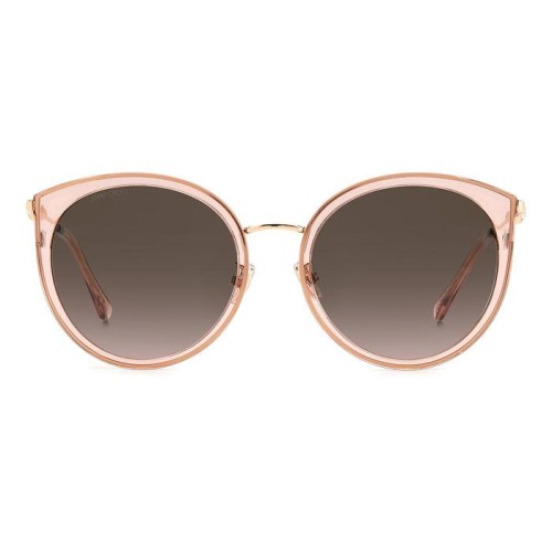 Jimmy Choo SUSSIE/G/SK - FWMHA - 56 Napszemüvegek Arany,Rózsaszín Kerek