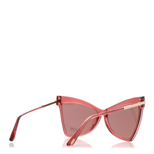 Tom Ford FT0767 TALLULAH - 72Y - 61 Napszemüvegek Rózsaszín Cat Eye (Macskaszem)