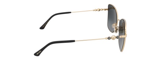 Jimmy Choo TESO/S - 0009O - 59 Napszemüvegek Arany,Fekete Cat Eye (Macskaszem)