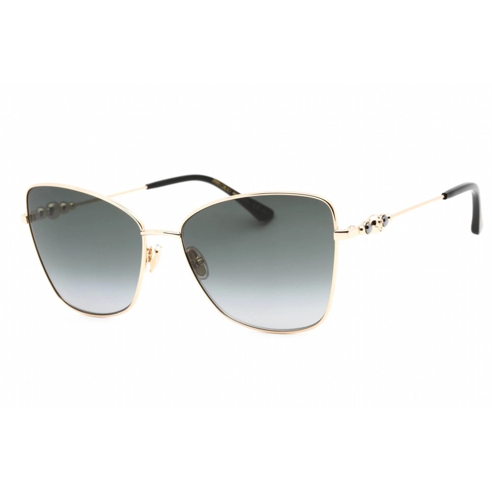 Jimmy Choo TESO/S - DDBEZ - 59 Napszemüvegek Arany, Fekete Cat Eye (Macskaszem)