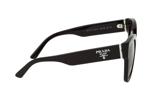 PRADA PR 17ZS - 1AB-06G - 53 Napszemüvegek Fekete Cat Eye (Macskaszem)