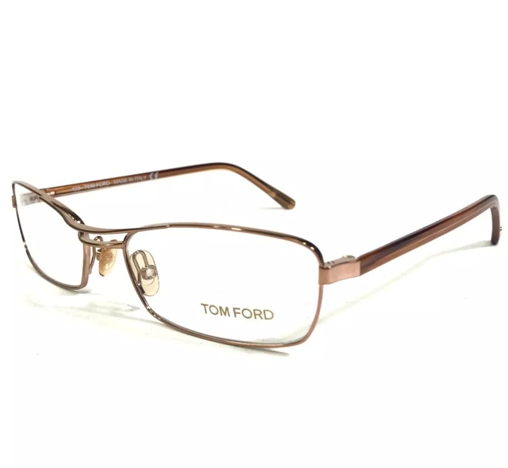 Tom Ford TF5024 - 268 - 52 Optikai keretek Barna Szögletes