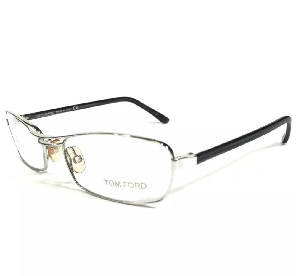 Tom Ford TF5024 - 751 - 52 Optikai keretek Ezüst,Fekete Szögletes