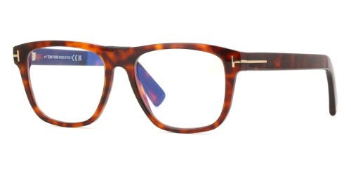 Tom Ford - Optikai keretek - TF5902-B ECO - 054 - 54 - KÉK-IBOLYA FÉNYT SZŰRŐ LENCSÉKKEL