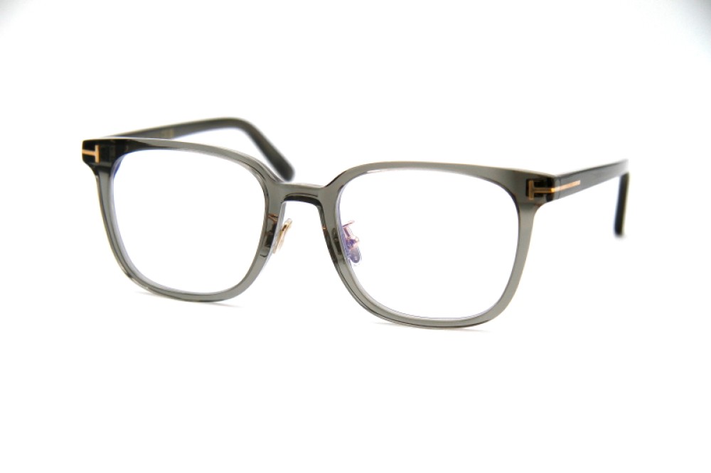 Tom Ford TF5998-K-B - 020 - 51 - KÉK-IBOLYA FÉNYT SZŰRŐ LENCSÉKKEL Optikai keretek Szürke Pillow (Lekerekített)