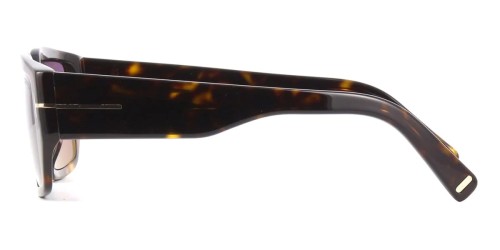 Tom Ford FT0989 ECO SILVANO-02 - 52Y - 56 Napszemüvegek Havanna Szögletes