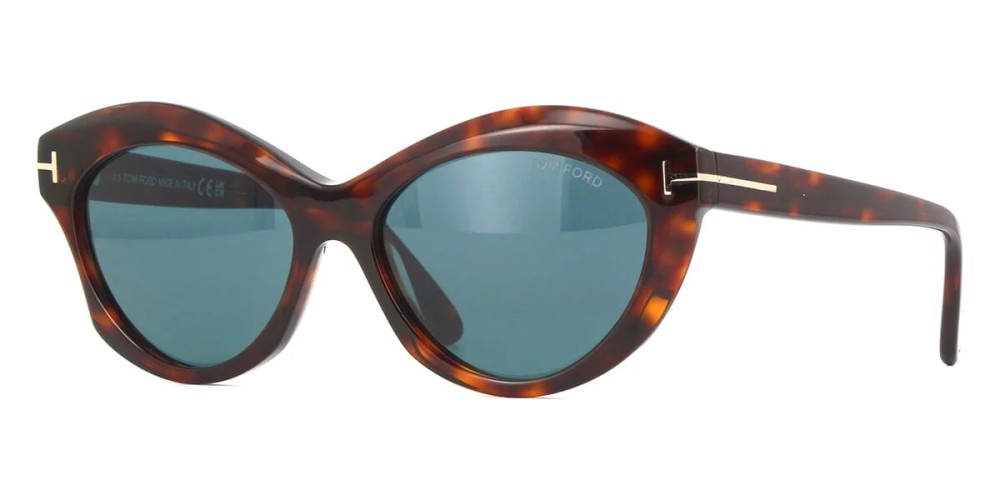 Tom Ford FT1111 TONI - 54V - 55 Napszemüvegek Havanna Cat Eye (Macskaszem)