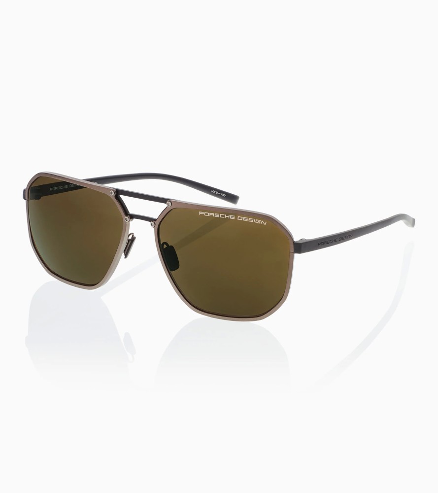Porsche Design P8971 - D - 61 Napszemüvegek Fekete,Barna Pilóta (Aviator)