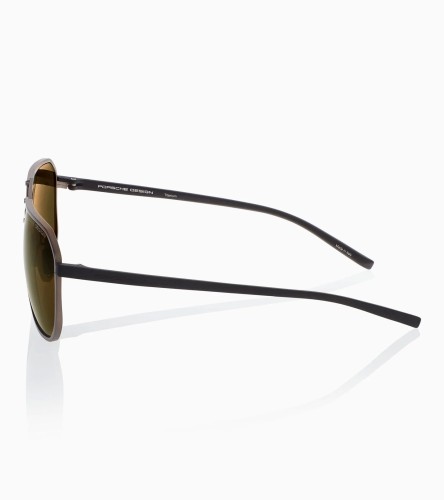 Porsche Design P8971 - D - 61 Napszemüvegek Fekete,Barna Pilóta (Aviator)