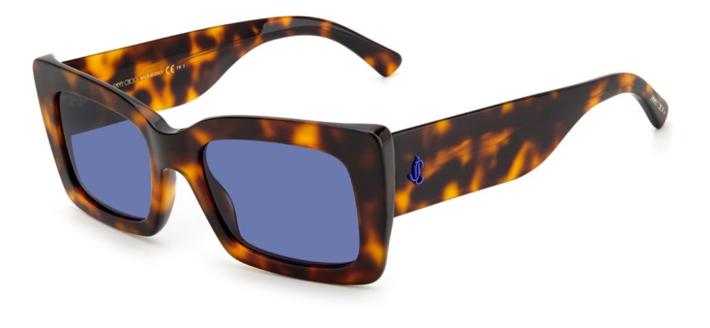 Jimmy Choo VITA/S - 086KU - 54 Napszemüvegek Havana Szögletes