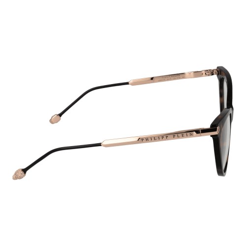 Philipp Plein VPP037S FLAWLESS - 0722 - 54 Optikai keretek Dark Havanna, Arany Cat Eye (Macskaszem)