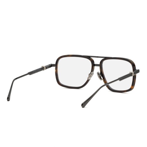 Philipp Plein VPP063V ROCK SUPERHERO - 0593 - 58 Optikai keretek Dark Havanna, Fekete Pilóta (Aviator)