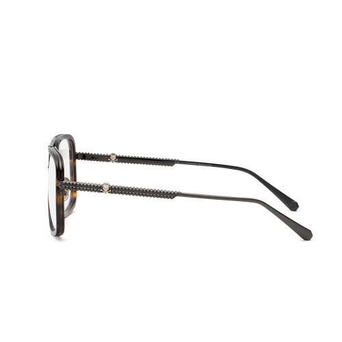 Philipp Plein VPP063V ROCK SUPERHERO - 0593 - 58 Optikai keretek Dark Havanna, Fekete Pilóta (Aviator)