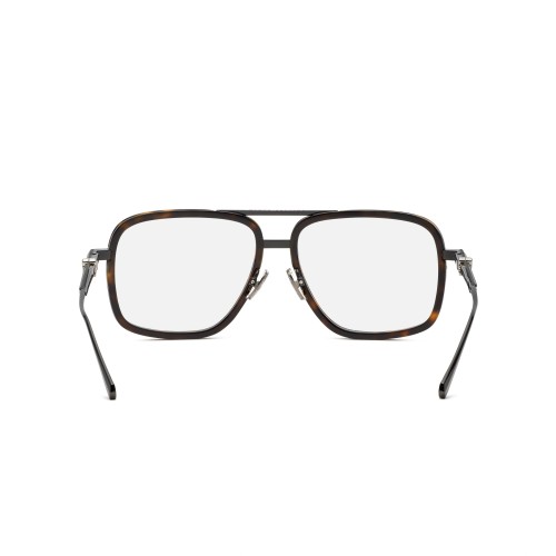 Philipp Plein VPP063V ROCK SUPERHERO - 0593 - 58 Optikai keretek Dark Havanna, Fekete Pilóta (Aviator)