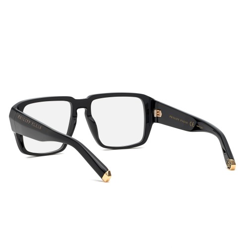 Philipp Plein VPP081 HEXAGON - 0700 - 55 Optikai keretek Fekete Szögletes