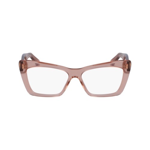 Salvatore Ferragamo SF2865 - 749 - 55 Optikai keretek Rózsaszín,Átlátszó Cat Eye (Macskaszem)