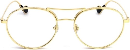 Moncler ML0105 - 030 - 54 Napszemüvegek Arany, Fekete Pilóta (Aviator)