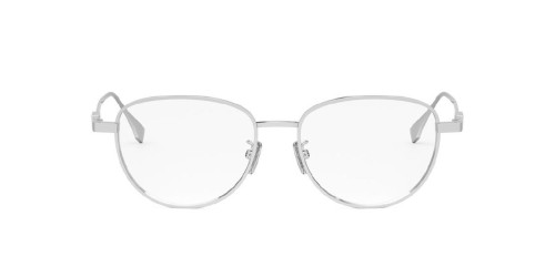 Fendi FE50109F - 016 - 52 Optikai keretek Ezüst Pillow (Lekerekített)