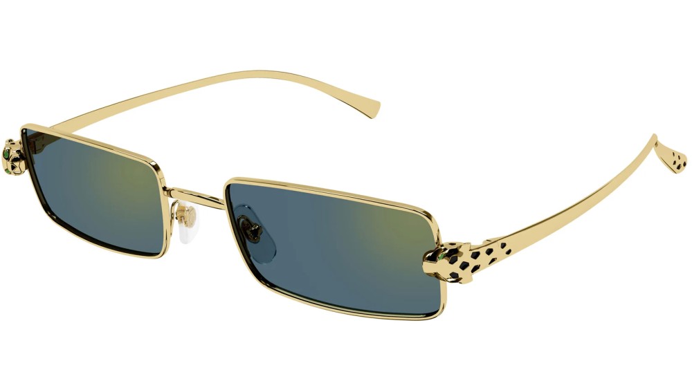 Cartier CT0473S - 003 - 54 Napszemüvegek Arany Szögletes