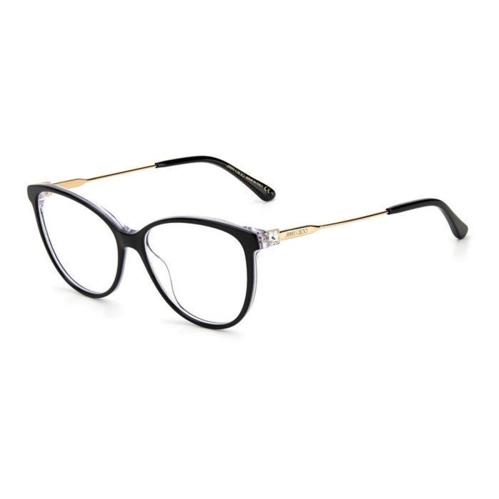 Jimmy Choo JC314 - LY9 - 52 Optikai keretek Fekete,Arany Cat Eye (Macskaszem)