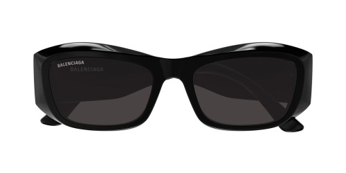 Balenciaga BB0397SA - 001 - 54 Napszemüvegek Fekete Szögletes