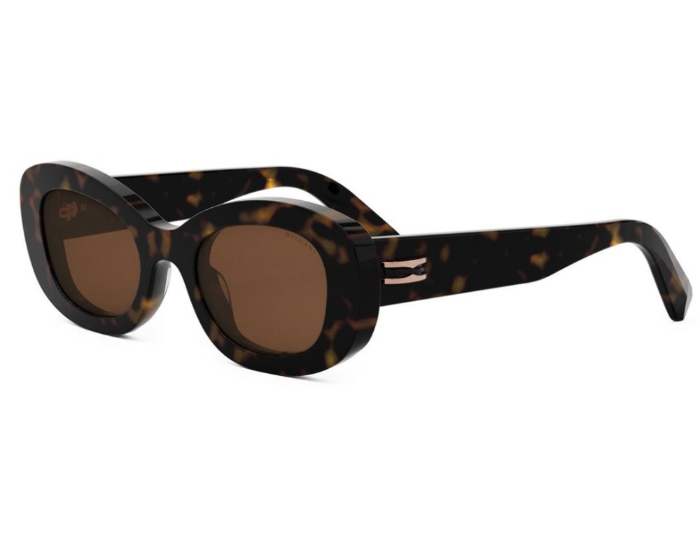 Bvlgari BV40039I B ZERO1 - 52E - 50 Napszemüvegek Dark Havanna Ovális