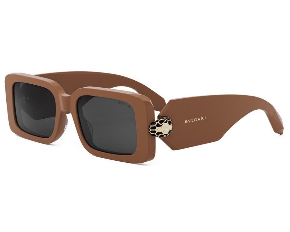 Bvlgari BV40044I SERPENTI - 45A - 53 Napszemüvegek Barna Szögletes