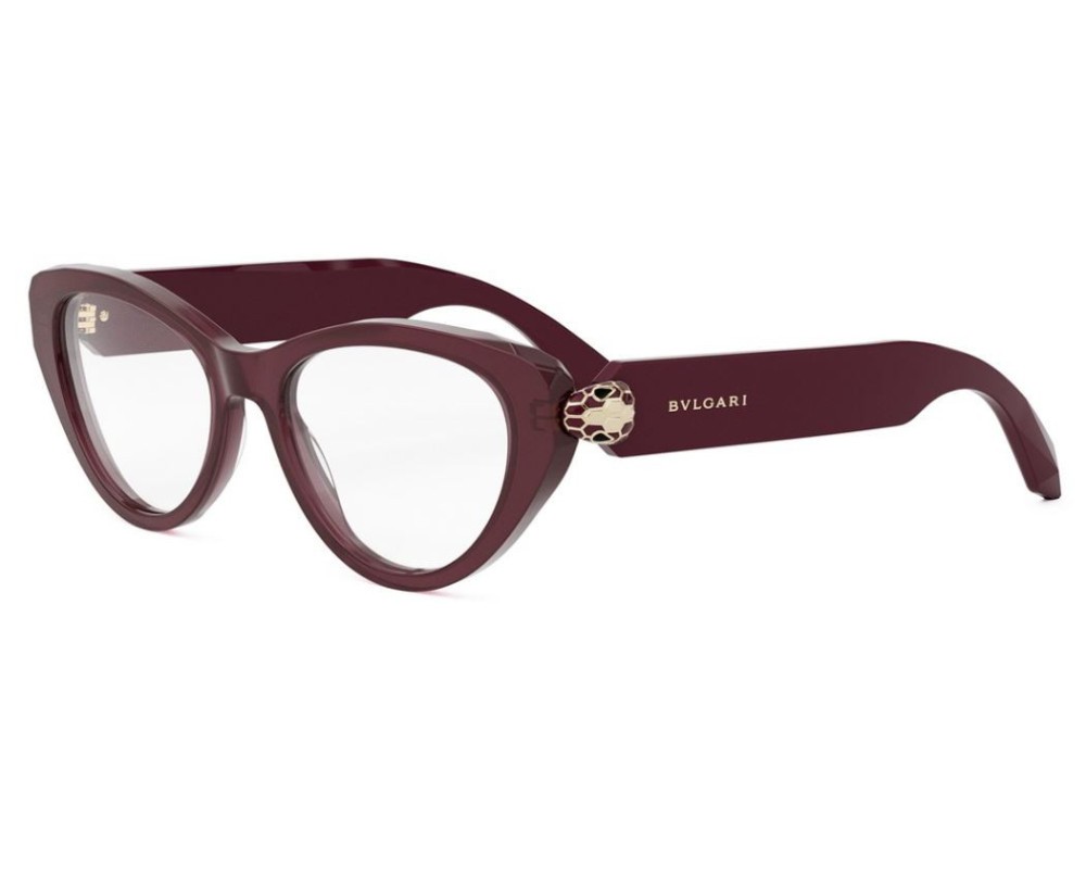 Bvlgari BV50029I SERPENTI - 069 - 52 Optikai keretek Piros Cat Eye (Macskaszem)
