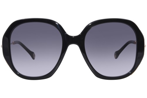 Carolina Herrera CH0019/S - 8079O - 54 Napszemüvegek Fekete,Arany Ovális
