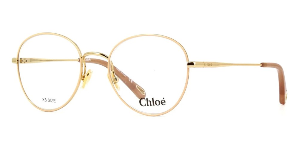 Chloé CH0021O - 009 - 50 Optikai keretek Arany Pillow (Lekerekített)