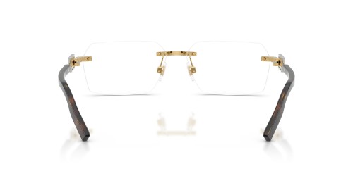 DOLCE & GABBANA DG1361 - ​02 - ​60 Optikai keretek Arany, Havanna Szögletes