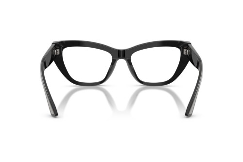 DOLCE & GABBANA DG3412 - ​501 - ​53 Optikai keretek Fekete Cat Eye (Macskaszem)