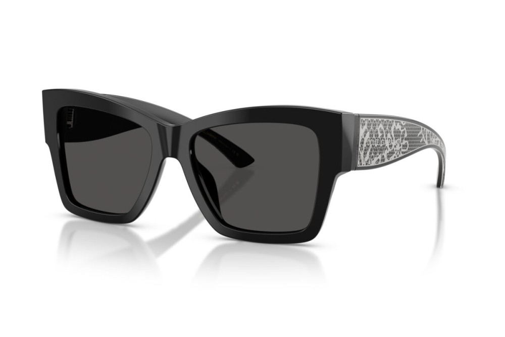 DOLCE & GABBANA DG4493 - ​501/87 - ​55 Napszemüvegek Fekete Szögletes