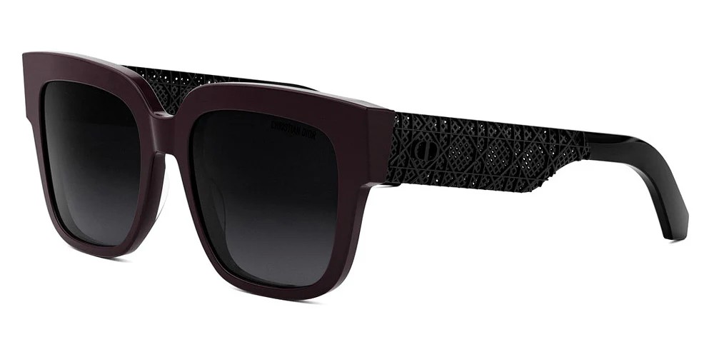 Dior DIORESILLE S1I - 35A1 O - 54 Napszemüvegek Lila, Fekete Szögletes