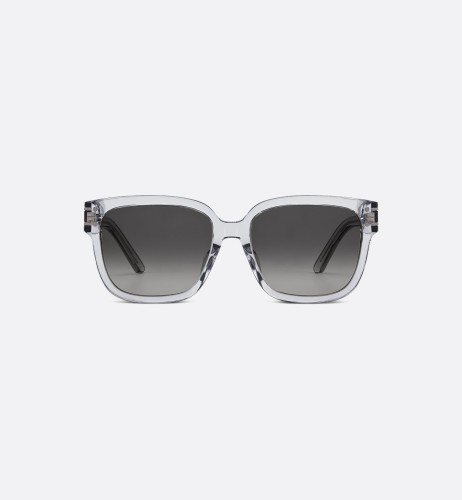 Dior DIORSIGNATURE S7F - 45A1 O - 58 Napszemüvegek Átlátszó,Ezüst Szögletes