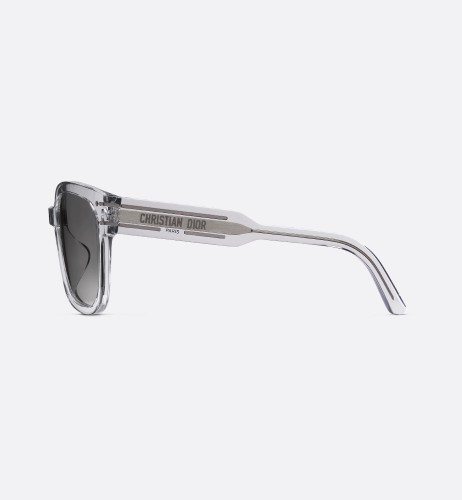 Dior DIORSIGNATURE S7F - 45A1 O - 58 Napszemüvegek Átlátszó,Ezüst Szögletes
