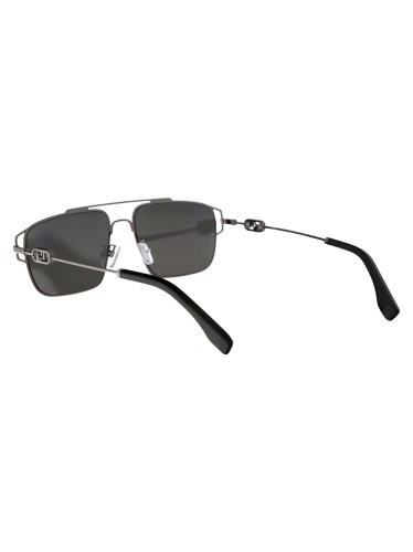 Fendi FE40090U - 14C - 56 Napszemüvegek Fekete Pilóta (Aviator)